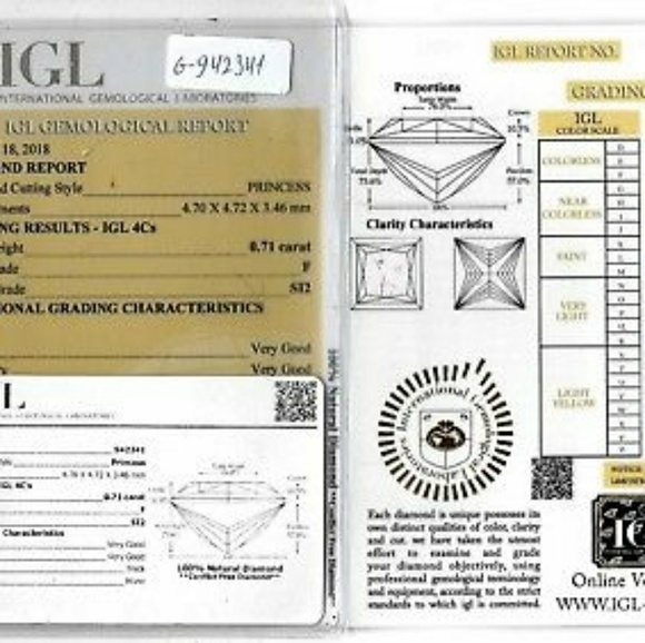 *SOLD* Diamond Engagement ring - Picture 4 of 8